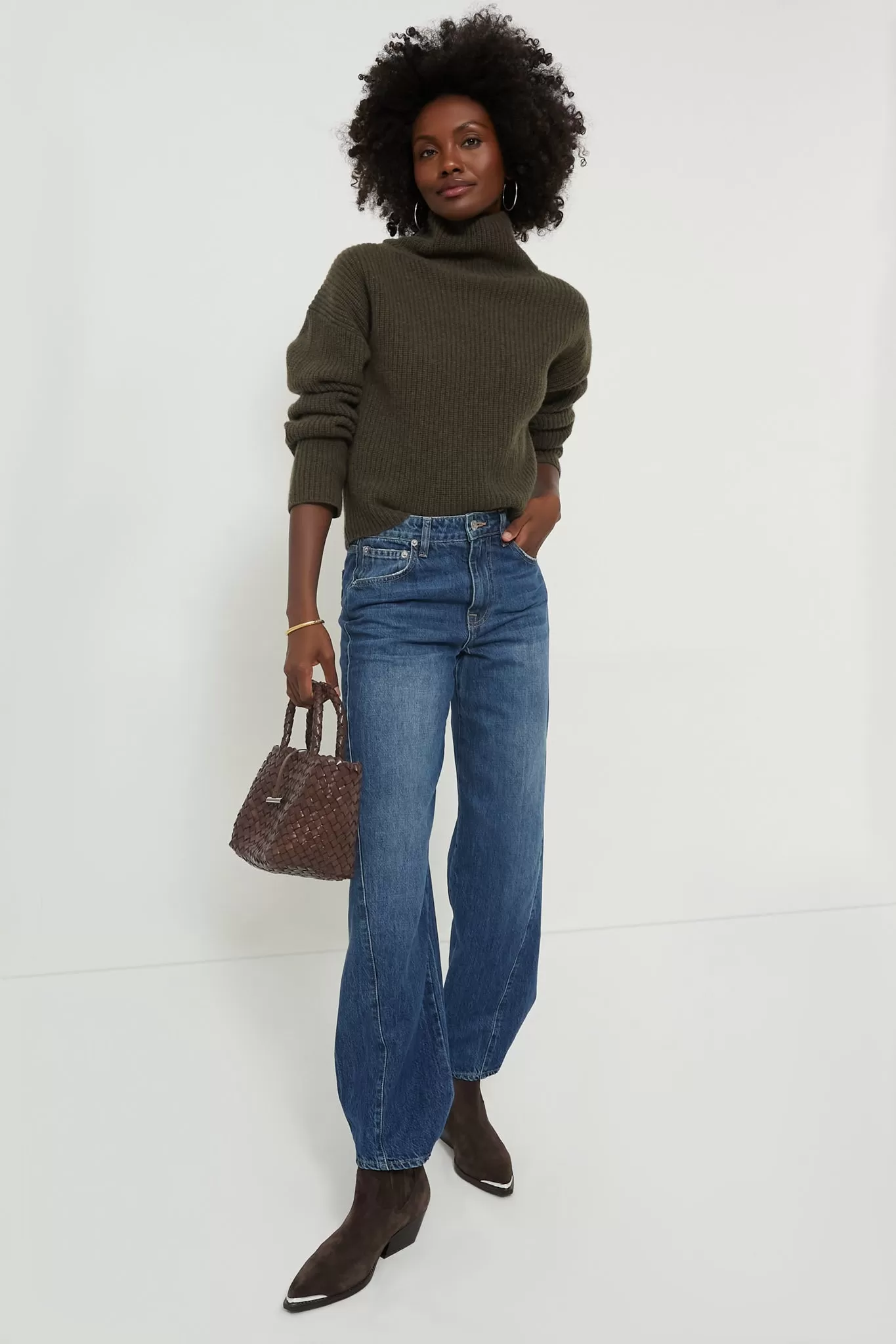 Canopy Olive Heather Pullover