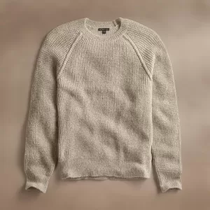 Cashmere Knit Raglan Crew - Hazel