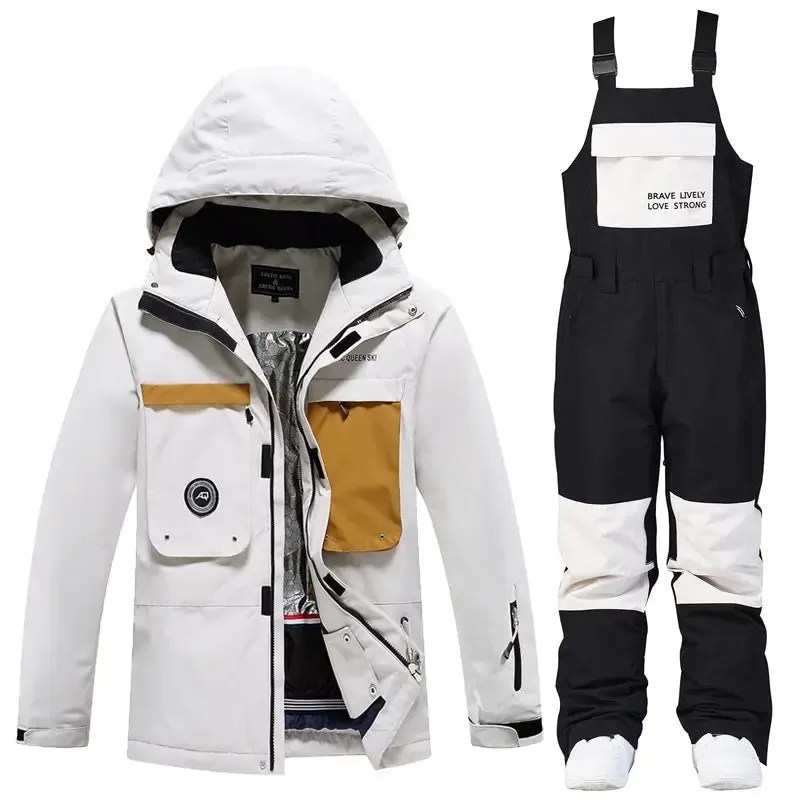 Female Outdoor Ski & Snowboard Jacket & Overalls