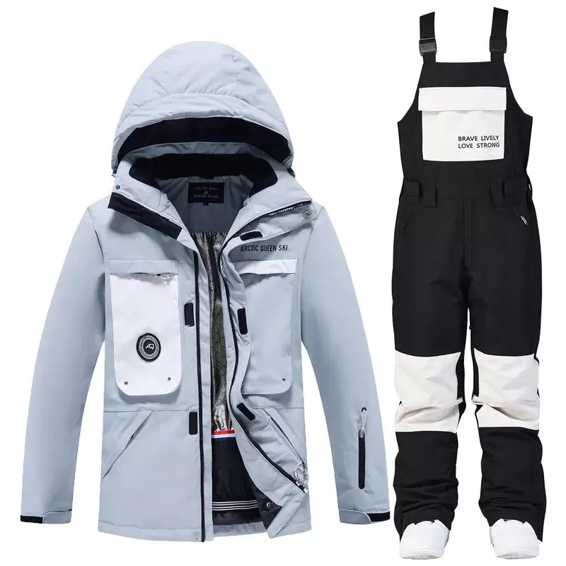 Female Outdoor Ski & Snowboard Jacket & Overalls