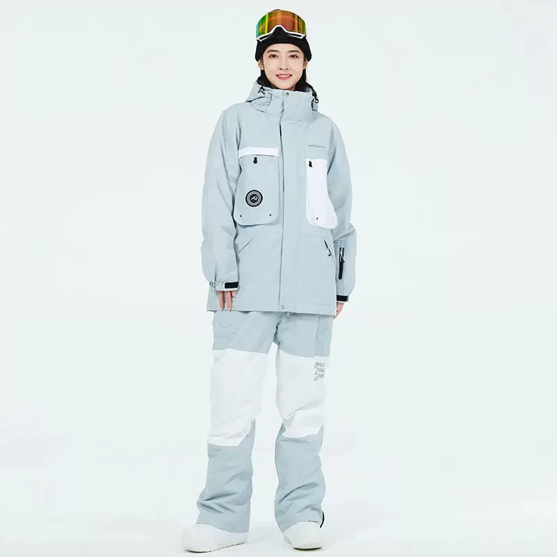 Female Outdoor Ski & Snowboard Jacket & Overalls