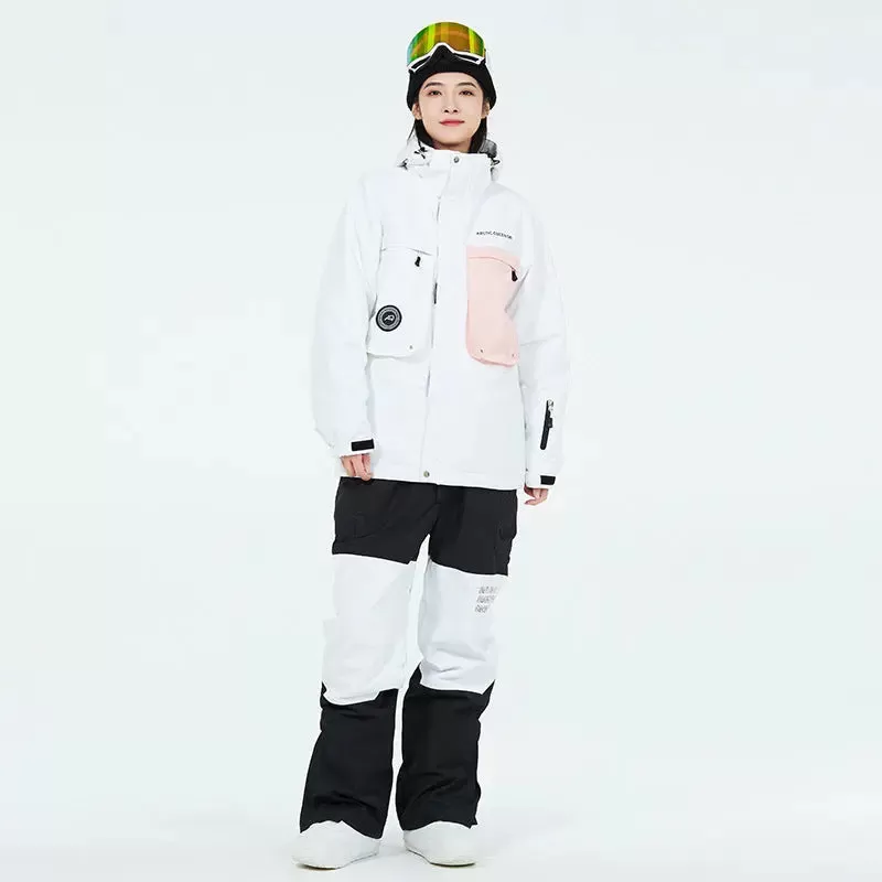 Female Outdoor Ski & Snowboard Jacket & Overalls