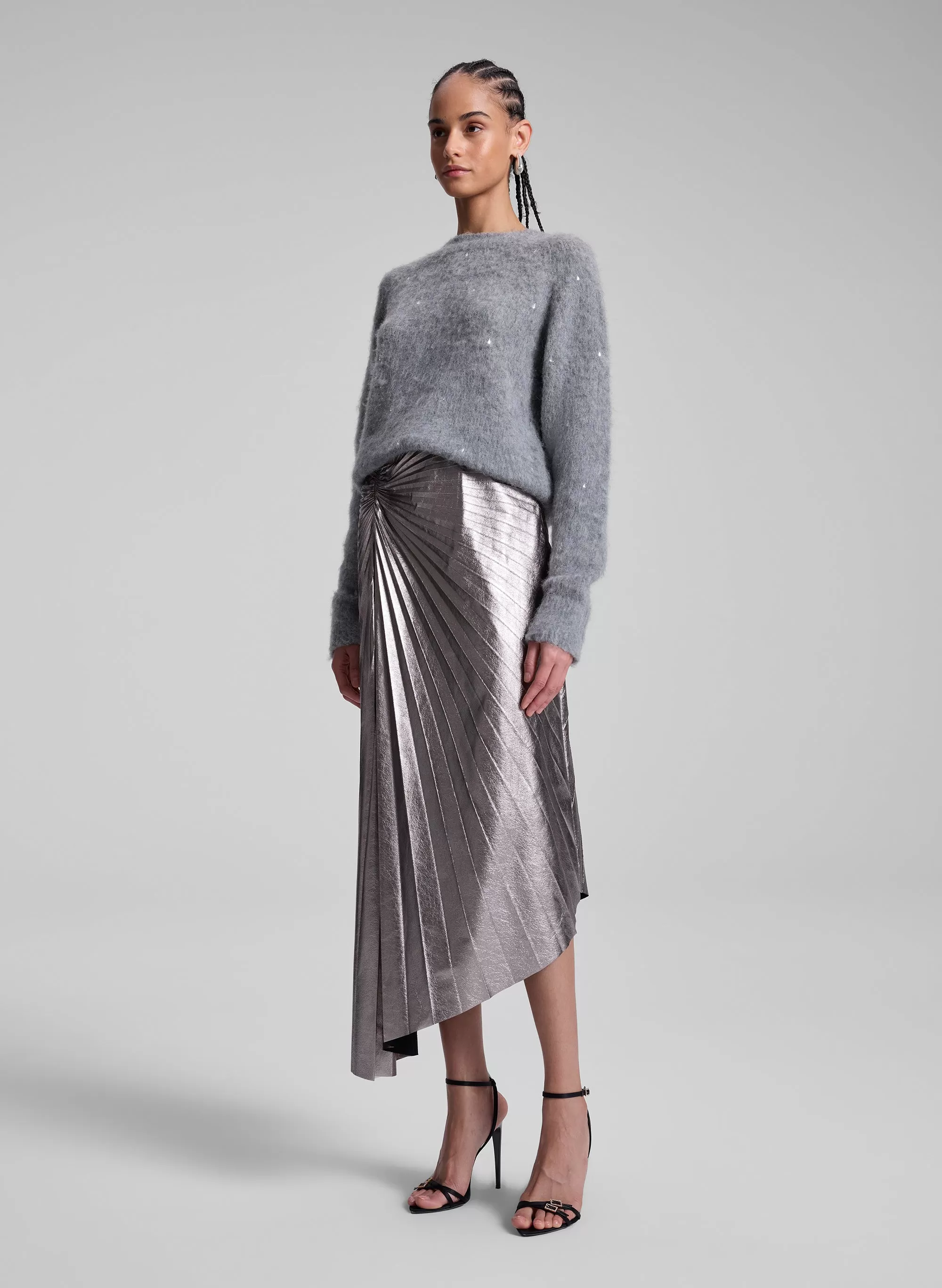 Frankie Wool Cashmere Embellished Sweater