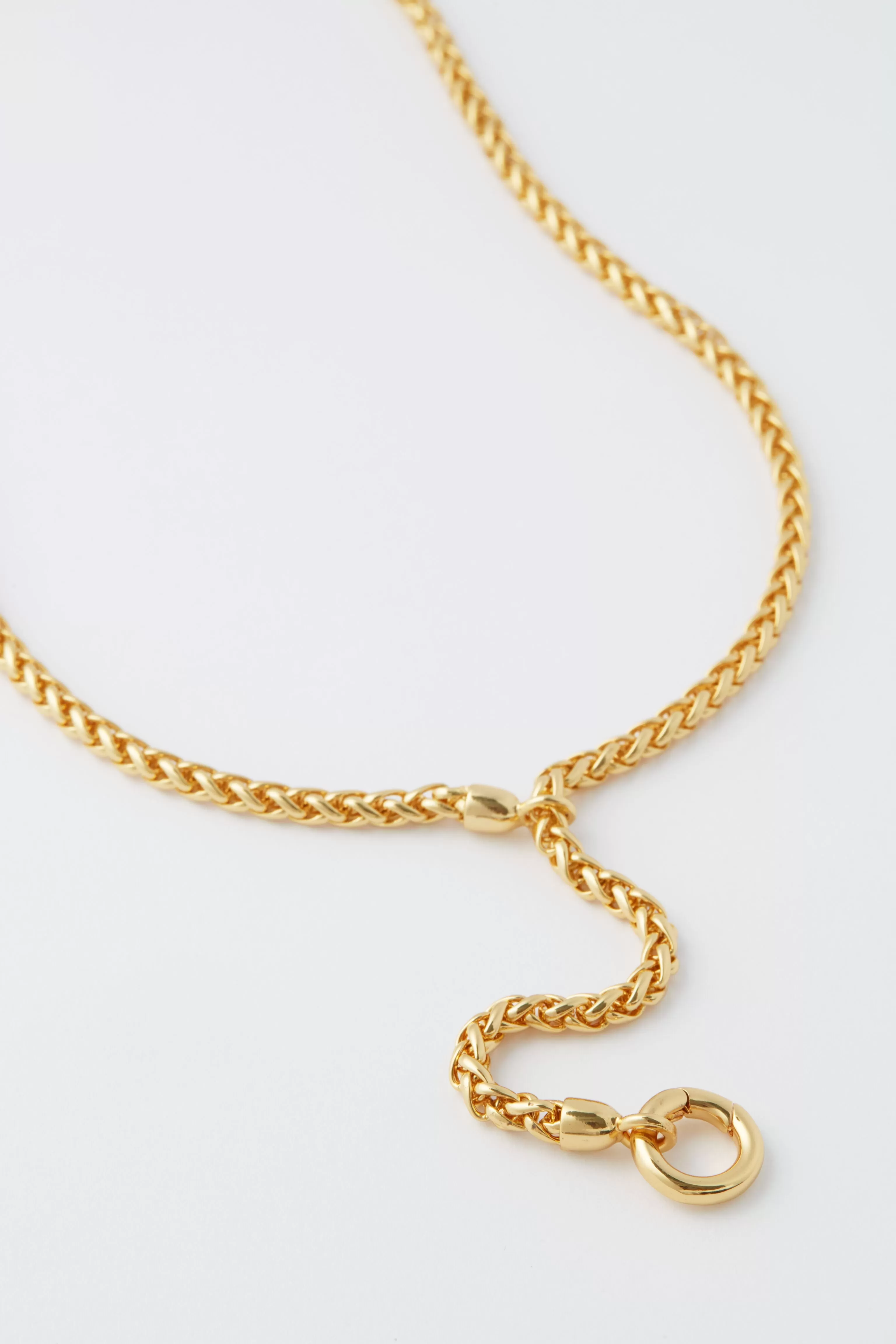 Gold Lariat Necklace