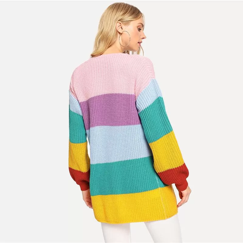 IT’S A COLORFUL WORLD CARDIGAN