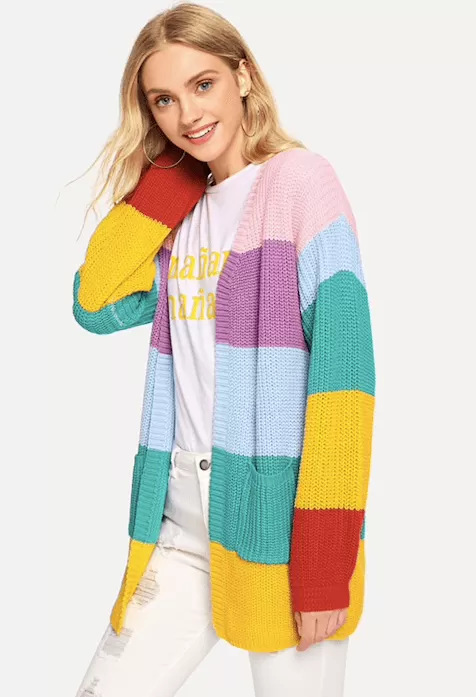 IT’S A COLORFUL WORLD CARDIGAN