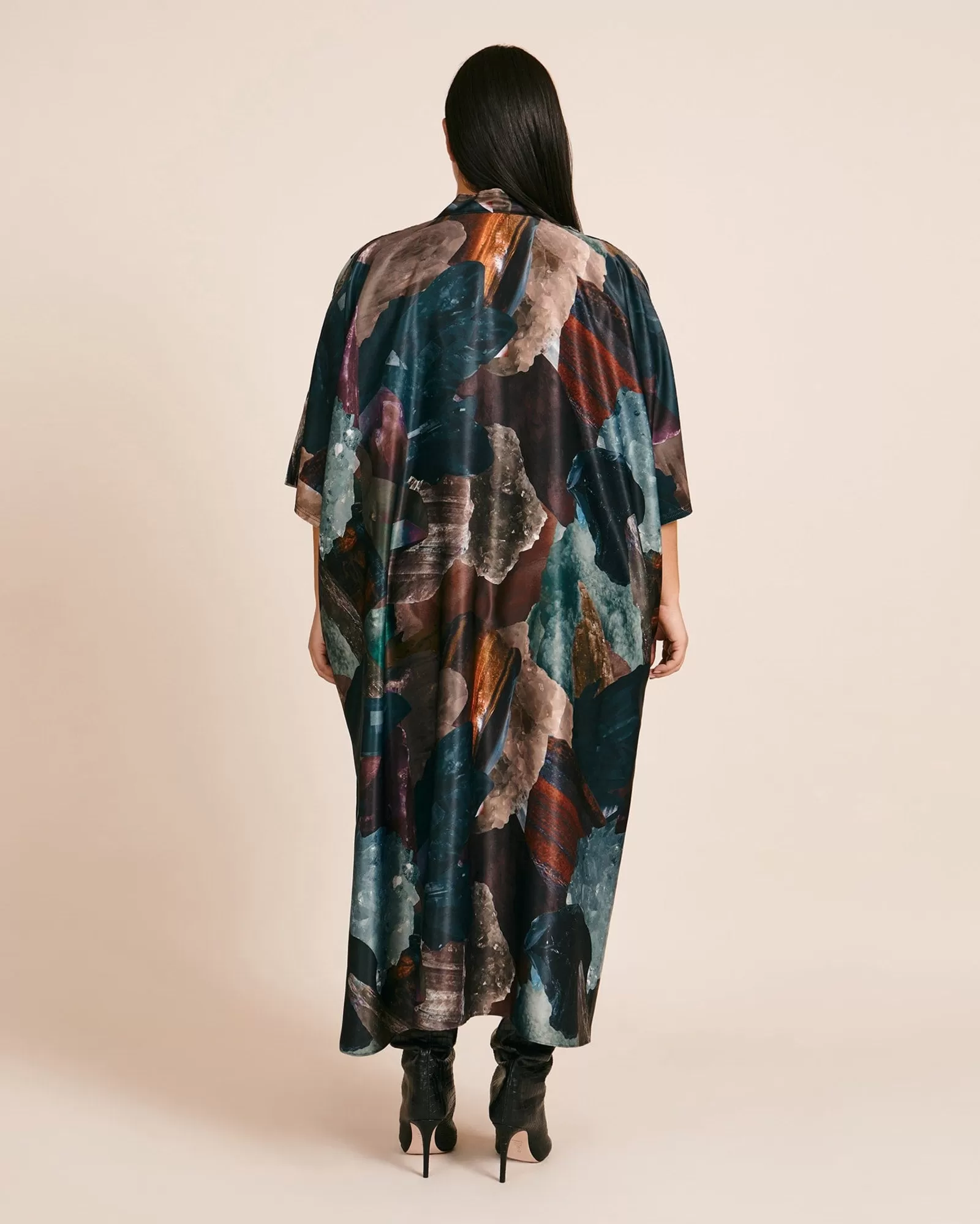 Kaftan Midi | Dark Aura Crystal