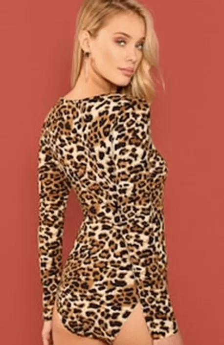 LOVELY LEOPARDESS BODYSUIT