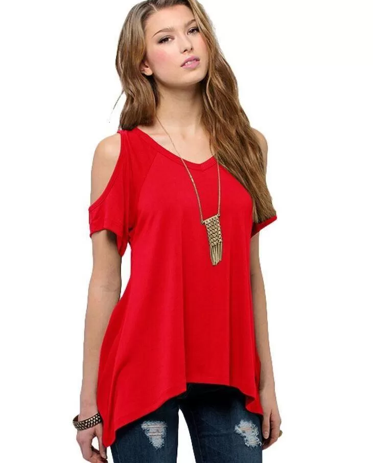 THE COLD SHOULDER TEE