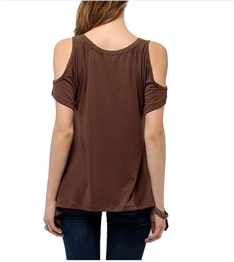 THE COLD SHOULDER TEE