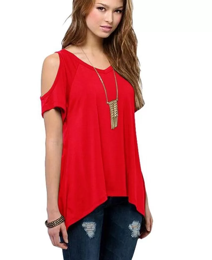 THE COLD SHOULDER TEE