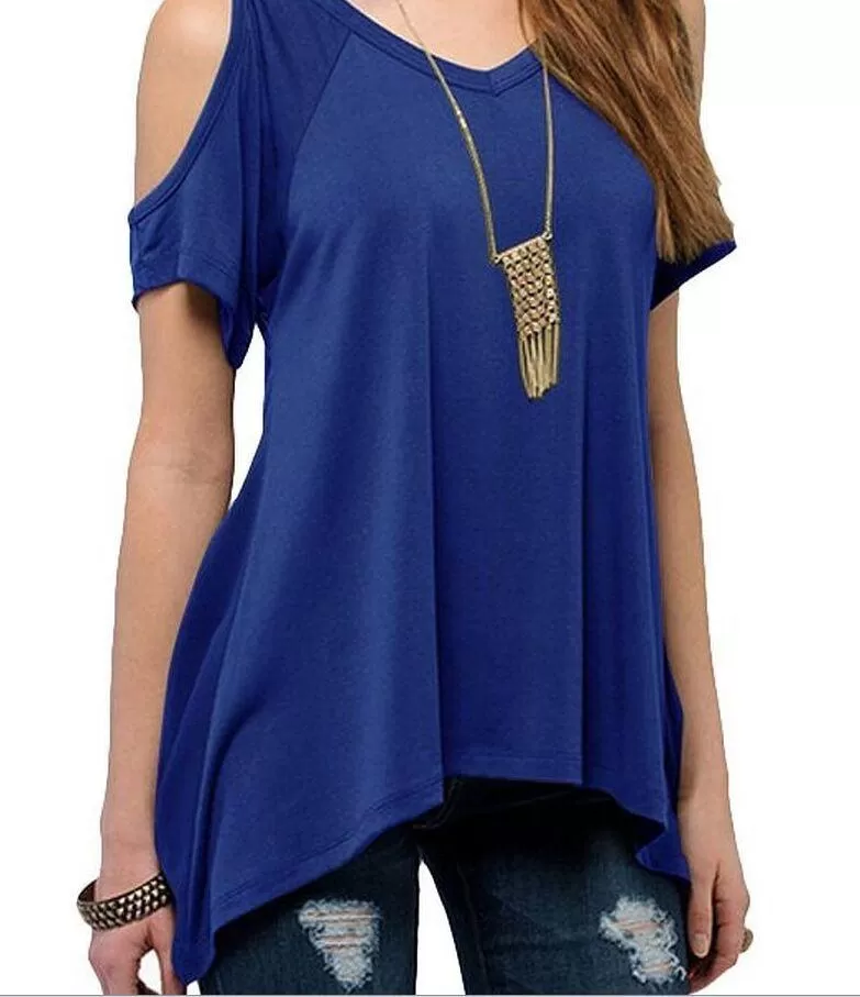 THE COLD SHOULDER TEE