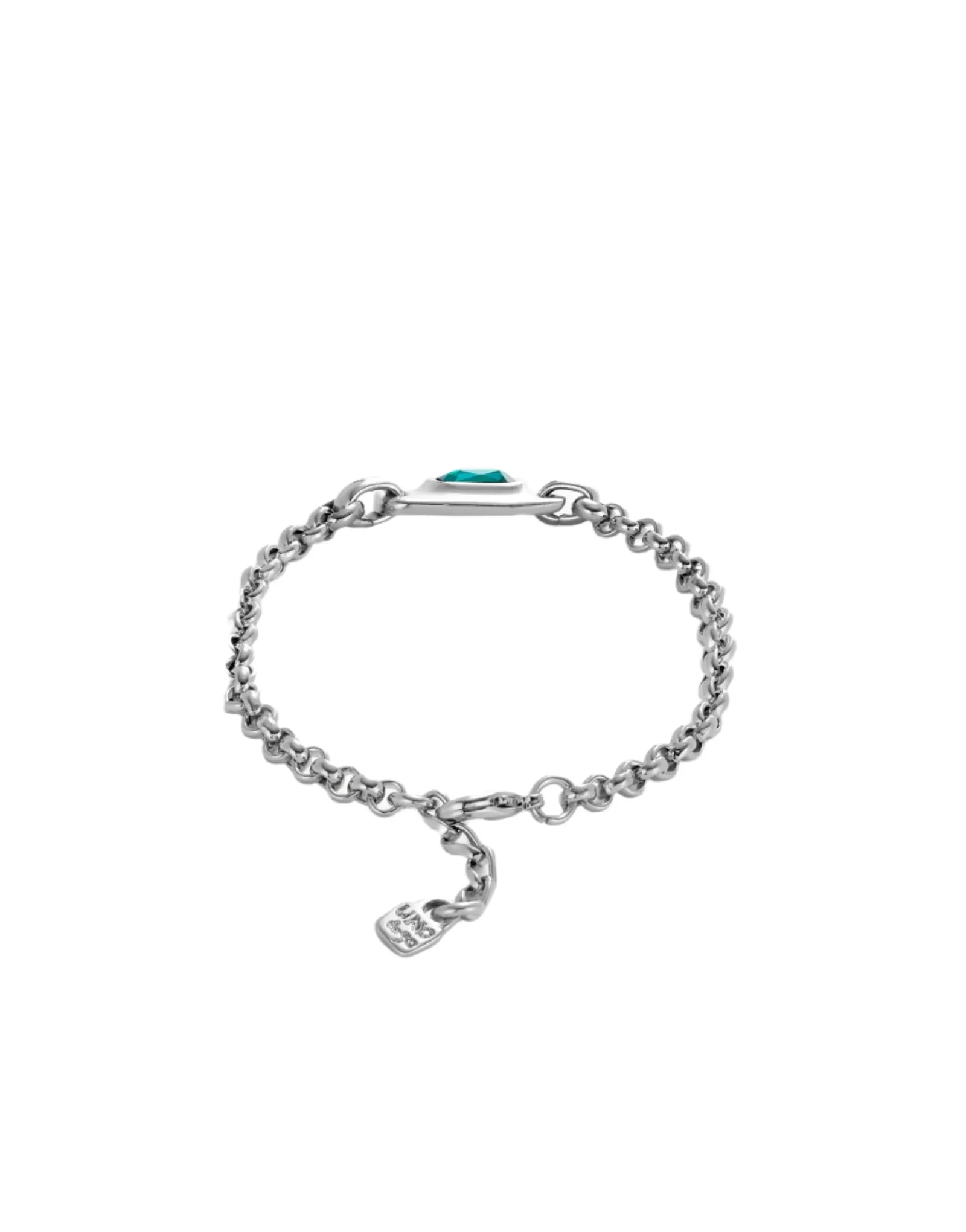 UNOde50 Be Magnetic Chain Bracelet - Sterling-Silver Plated - Size Medium