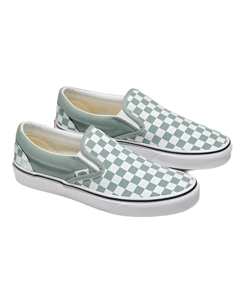 Vans Checkerboard Classic Color Theory Slip-On Sneaker - Unisex Sizing